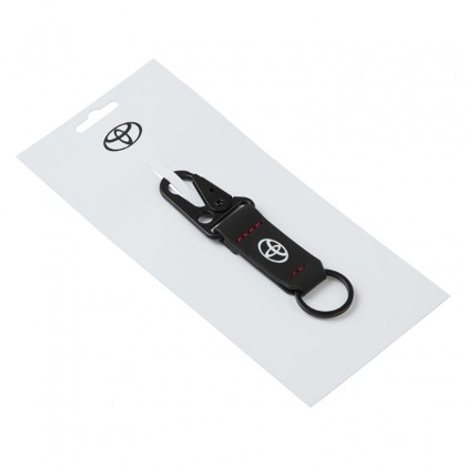 TOYOTA COLLECTION LEATHER KEYRING DEALERSHIP GIVEAWAY