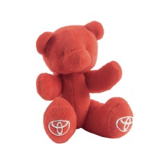 Small red teddy bear