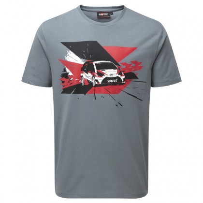 TOYOTA GAZOO Racing WRC-racewagen t-shirt