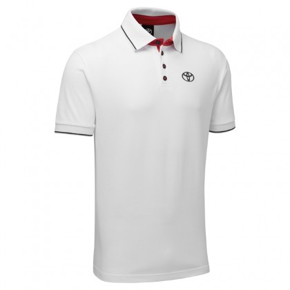 COLLECTION TOYOTA POLO BLANC HOMMES